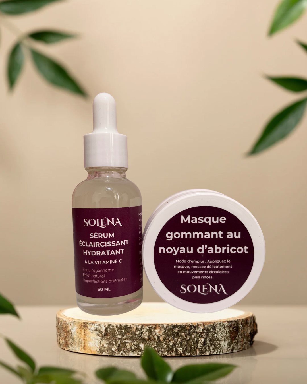 سيروم فيتامين C + ماسك مقشر هدية 🎁  الكمية محدودة جداً.
